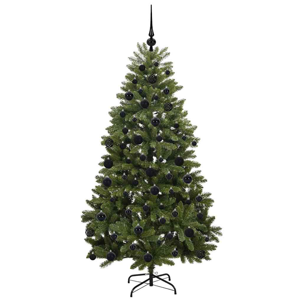 Sapin de Noël artificiel avec 300 LED Vert 180 cm PVC et métal - XIOS