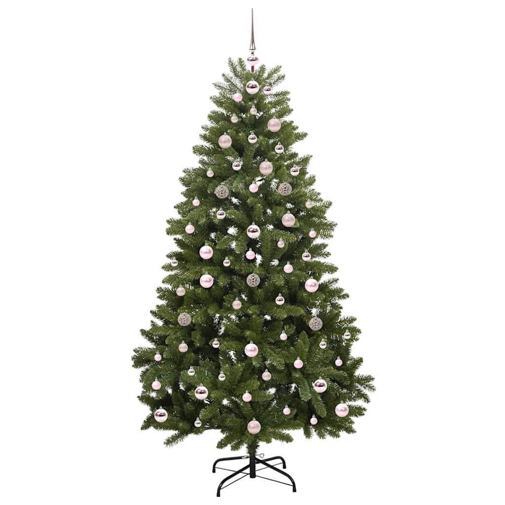 Sapin de Noël artificiel avec 300 LED Vert 180 cm PVC et métal - XIOS