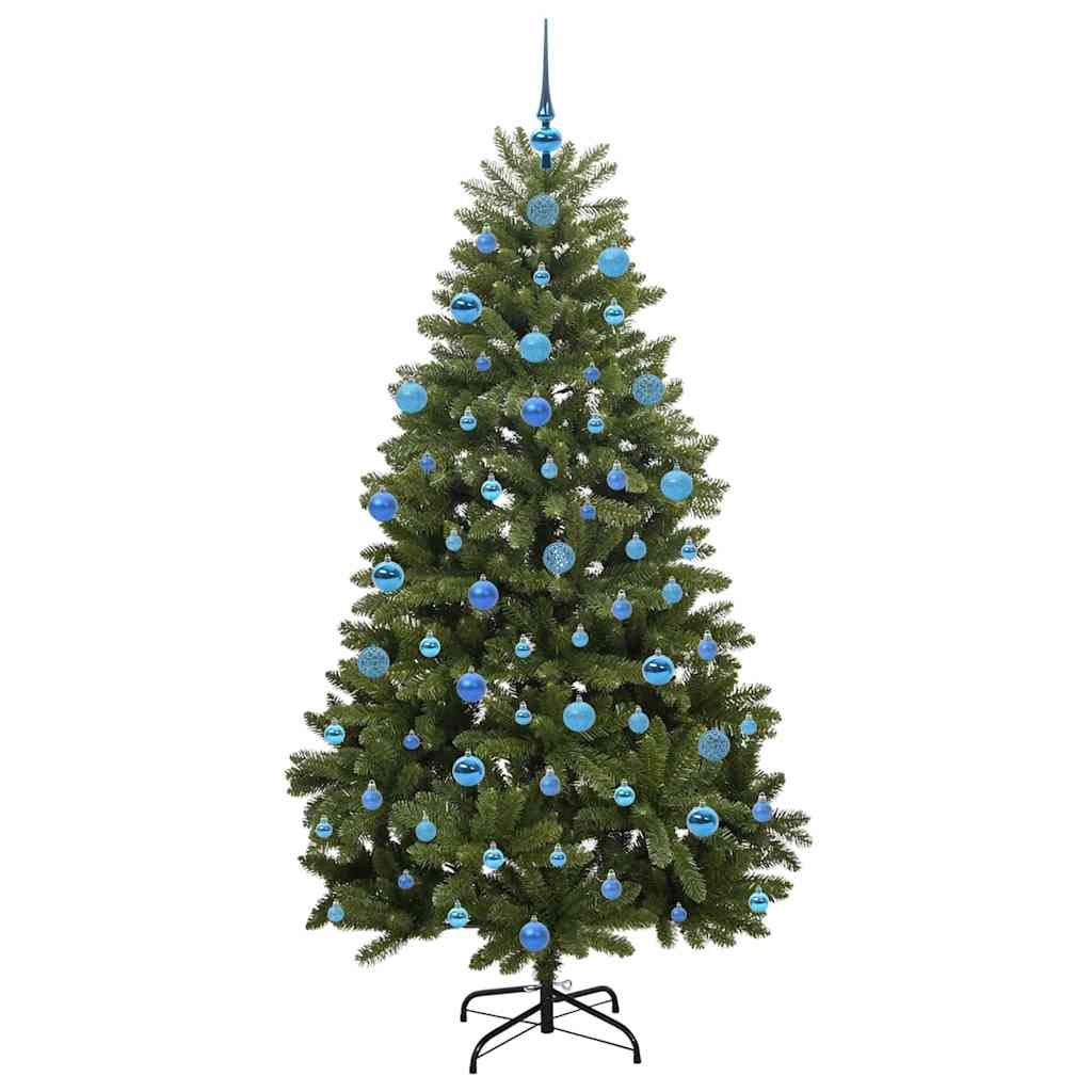 Sapin de Noël artificiel avec 300 LED Vert 180 cm PVC et métal - XIOS