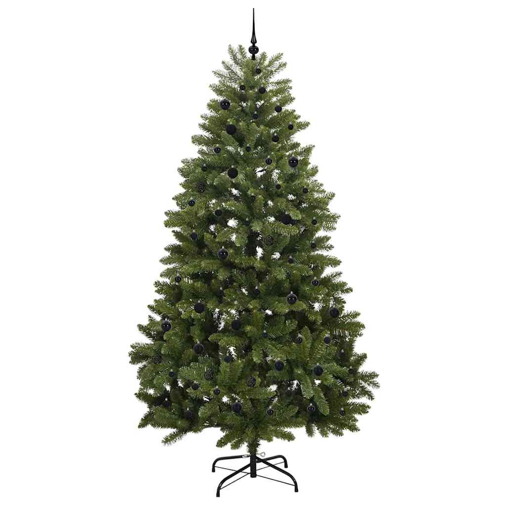 Sapin de Noël artificiel avec 300 LED Vert 270 cm PVC et métal - XIOS