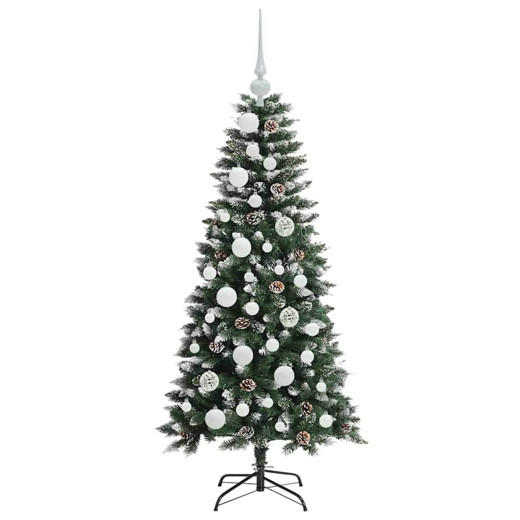 Sapin de Noël artificiel avec 150 LED Vert 55 x 55 x 120 cm - XIOS