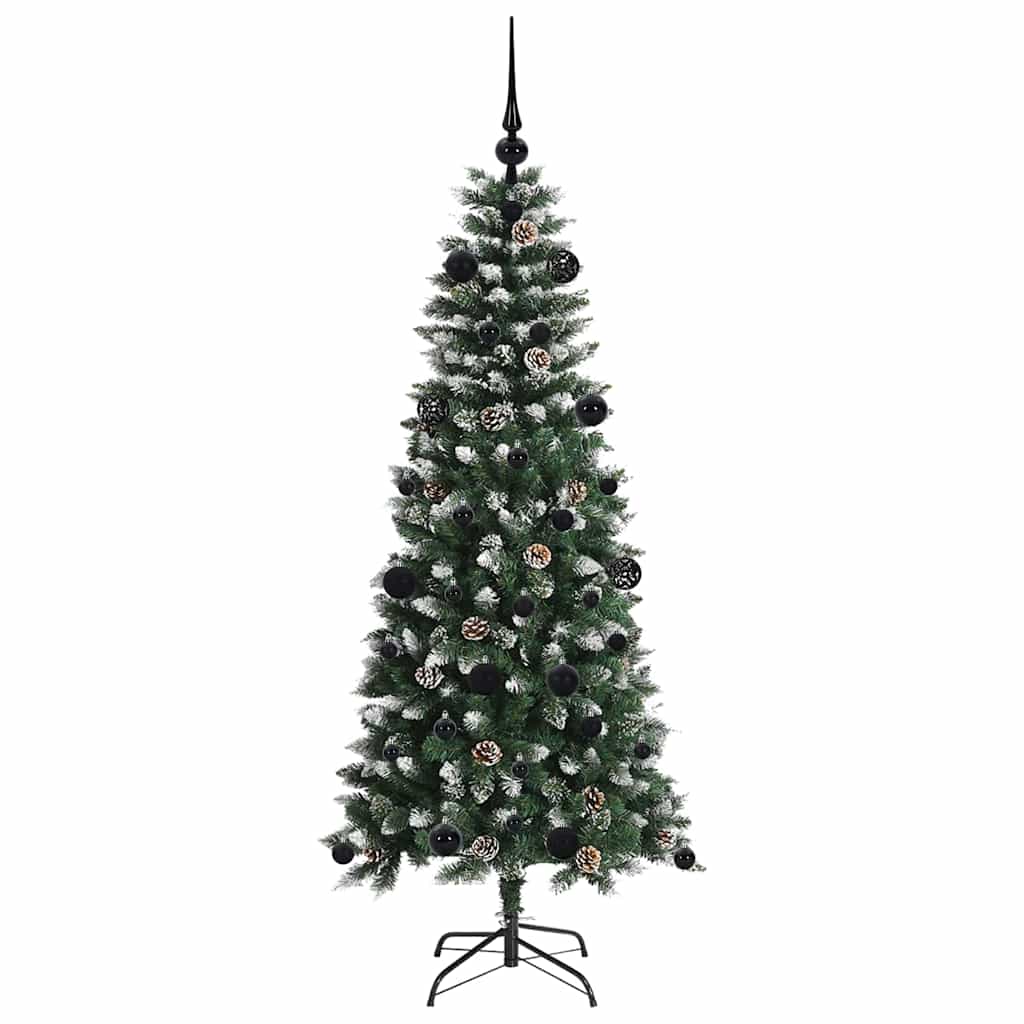Sapin de Noël artificiel avec 150 LED Vert 66 x 66 x 150 cm - XIOS