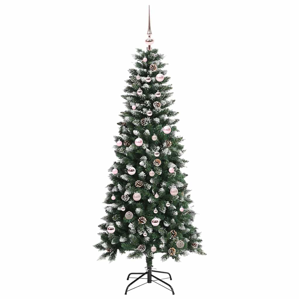 Sapin de Noël artificiel avec 150 LED Vert 66 x 66 x 150 cm - XIOS