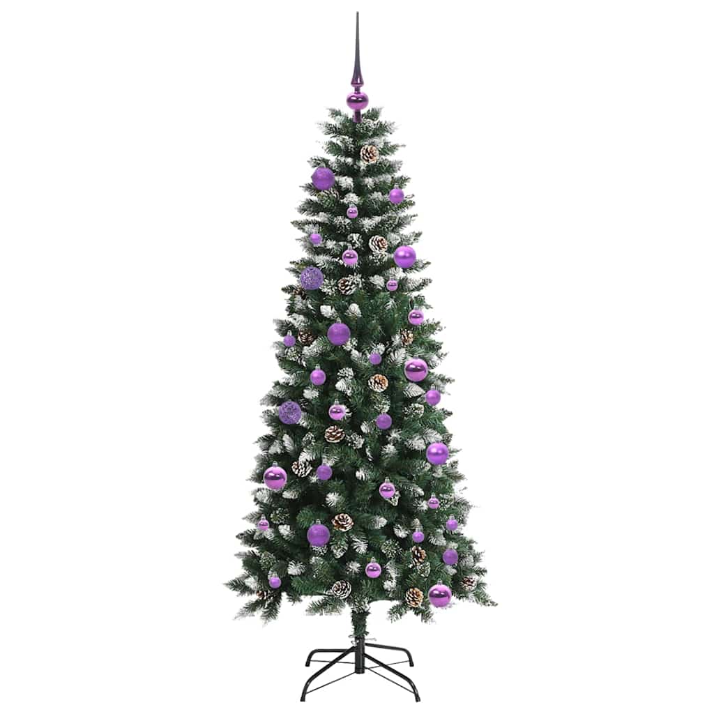 Sapin de Noël artificiel avec 150 LED Vert 66 x 66 x 150 cm - XIOS