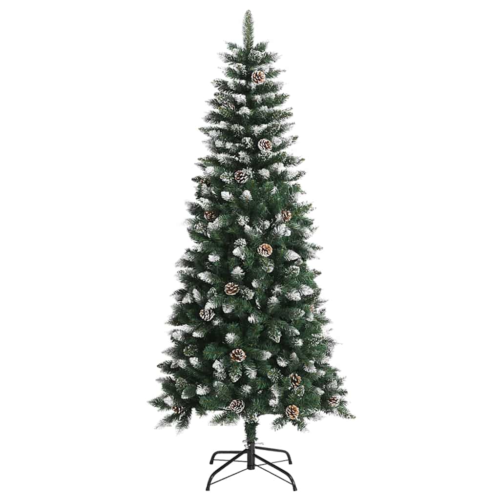 Sapin de Noël artificiel Vert 150 cm PVC, plastique et acier - XIOS
