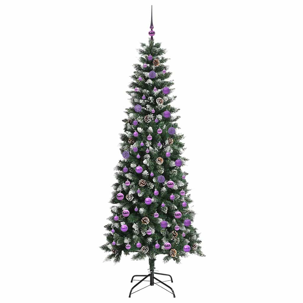 Sapin de Noël artificiel avec 300 LED Vert 86 x 86 x 210 cm - XIOS