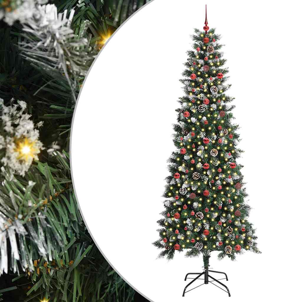 Sapin de Noël artificiel avec 300 LED Vert 96 x 96 x 240 cm - XIOS