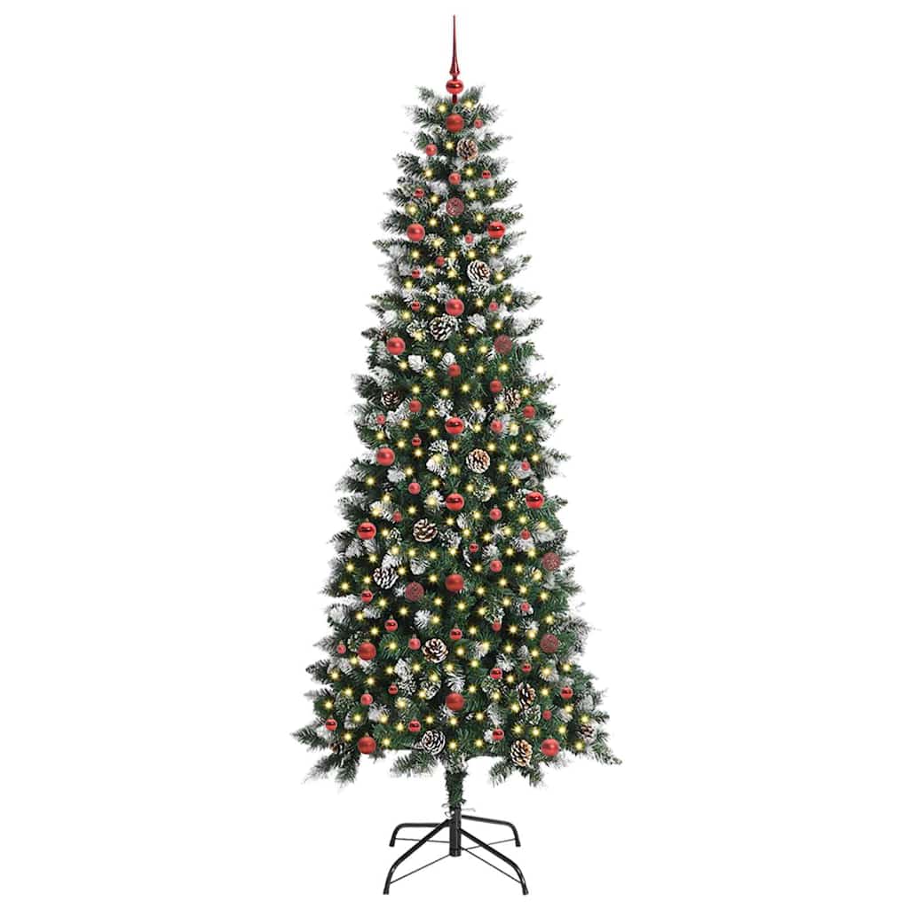 Sapin de Noël artificiel avec 300 LED Vert 96 x 96 x 240 cm - XIOS
