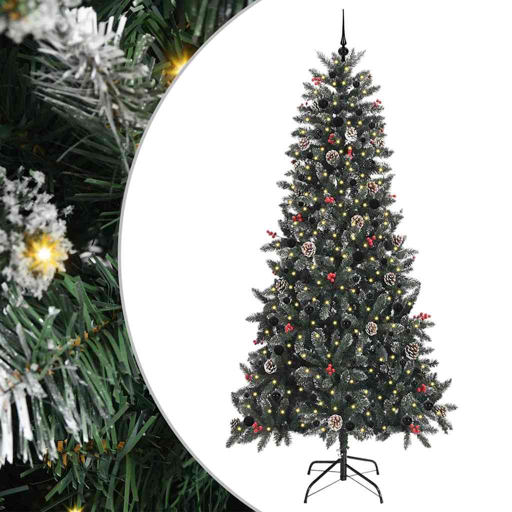 Sapin de Noël artificiel avec 300 LED Vert 96 x 96 x 240 cm - XIOS