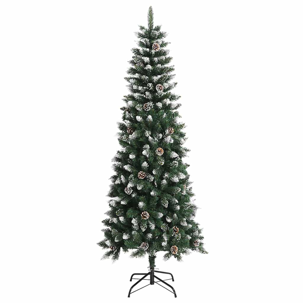 Sapin de Noël artificiel Vert 240 cm PVC, plastique et acier - XIOS