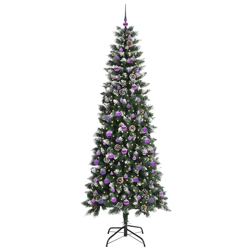 Sapin de Noël artificiel avec 300 LED Vert 96 x 96 x 240 cm - XIOS