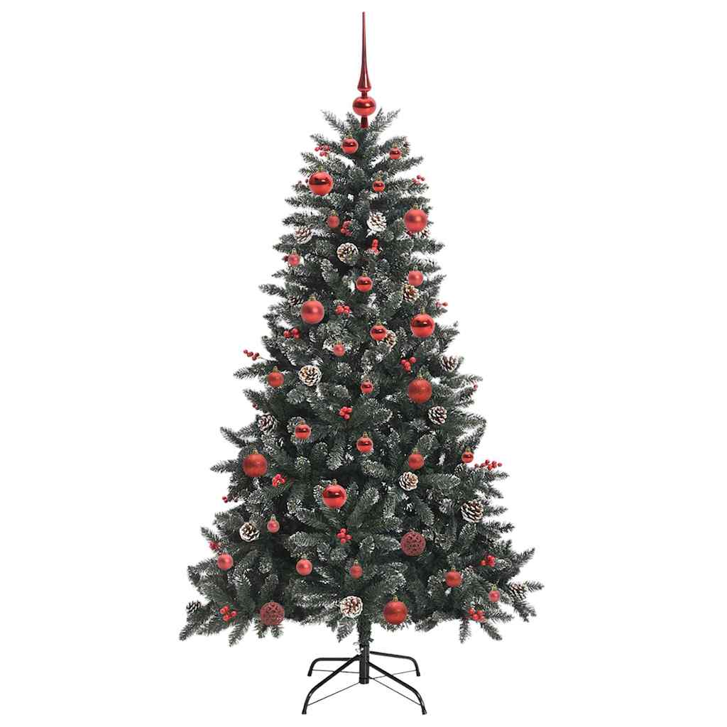 Sapin de Noël artificiel Vert 150 cm PVC, plastique et acier - XIOS