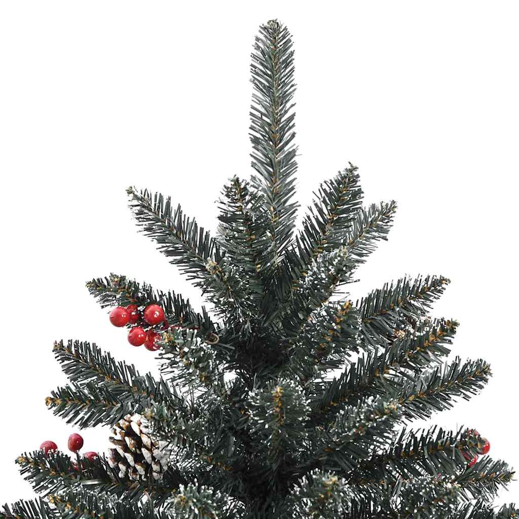 Sapin de Noël artificiel Vert 180 cm PVC, plastique et acier - XIOS