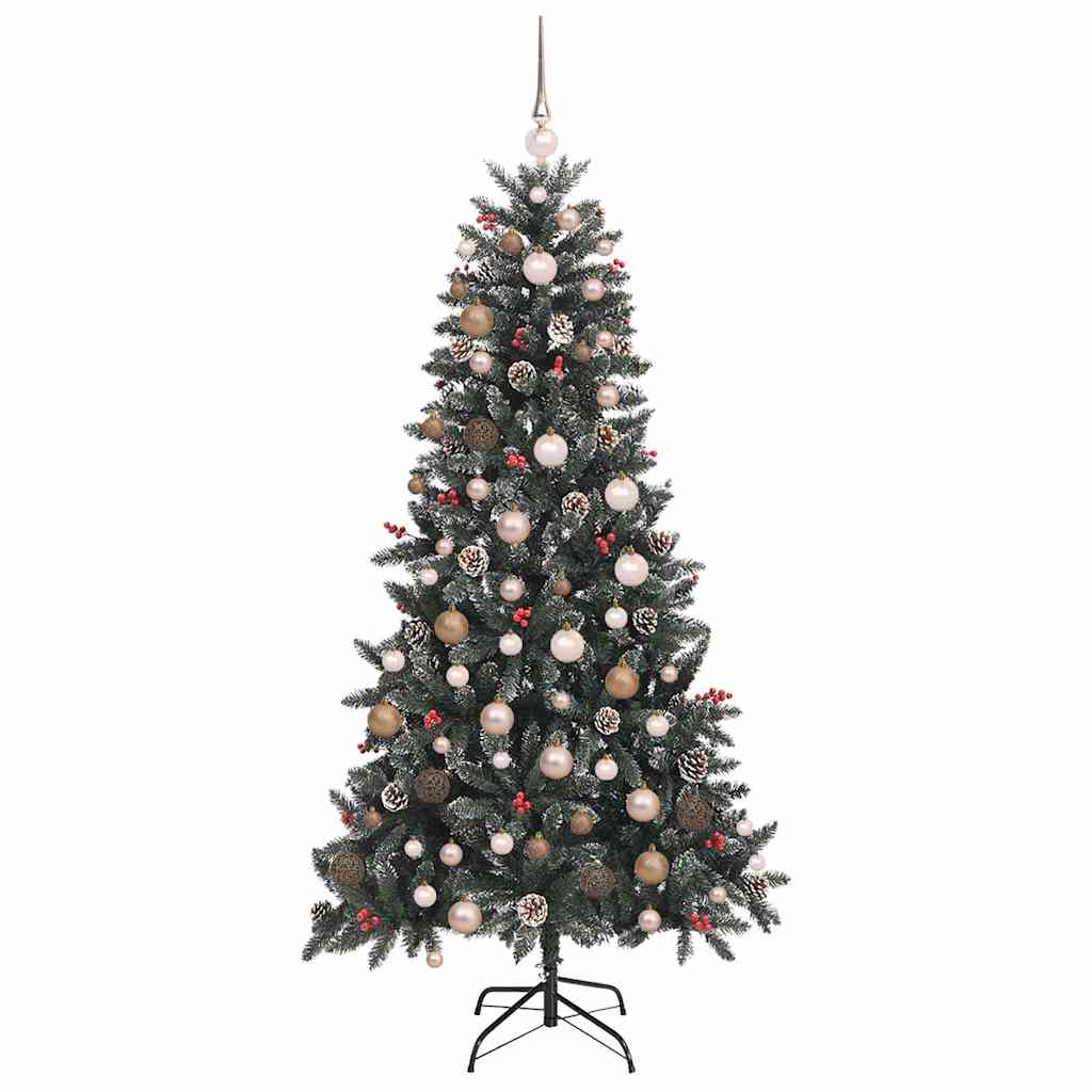 Sapin de Noël artificiel avec 300 LED Vert 114 x 114 x 210 cm - XIOS