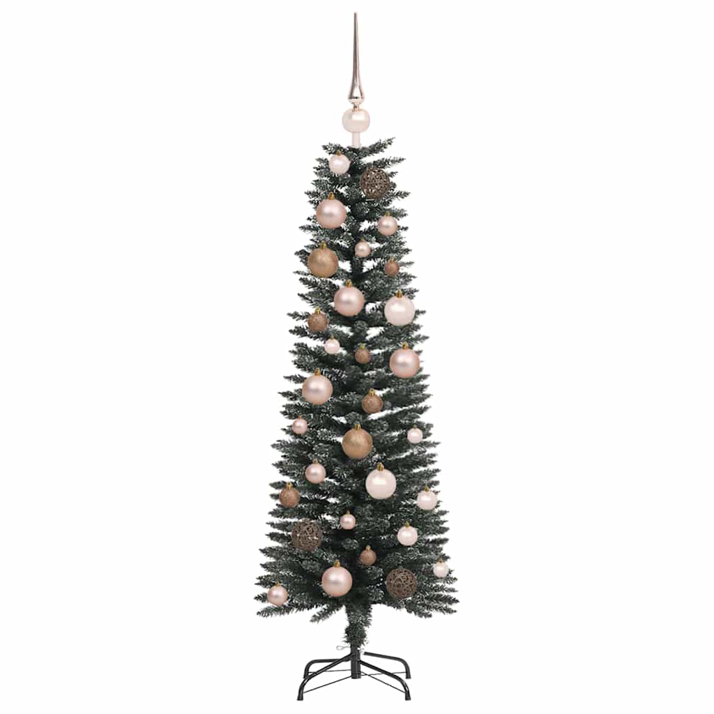 Sapin de Noël artificiel Vert 120 cm PVC, plastique et acier - XIOS