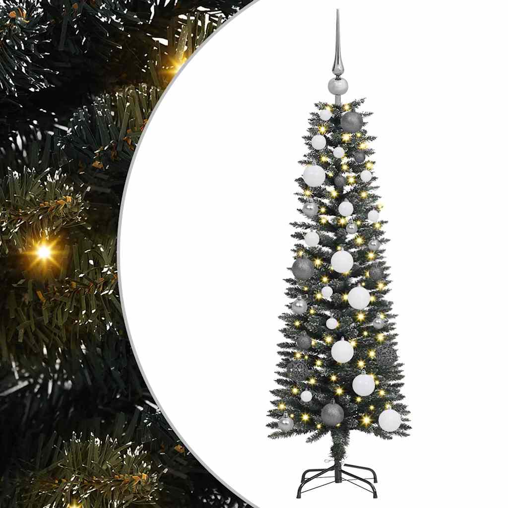 Sapin de Noël artificiel avec 150 LED Vert 40,5 x 40,5 x 120 cm - XIOS