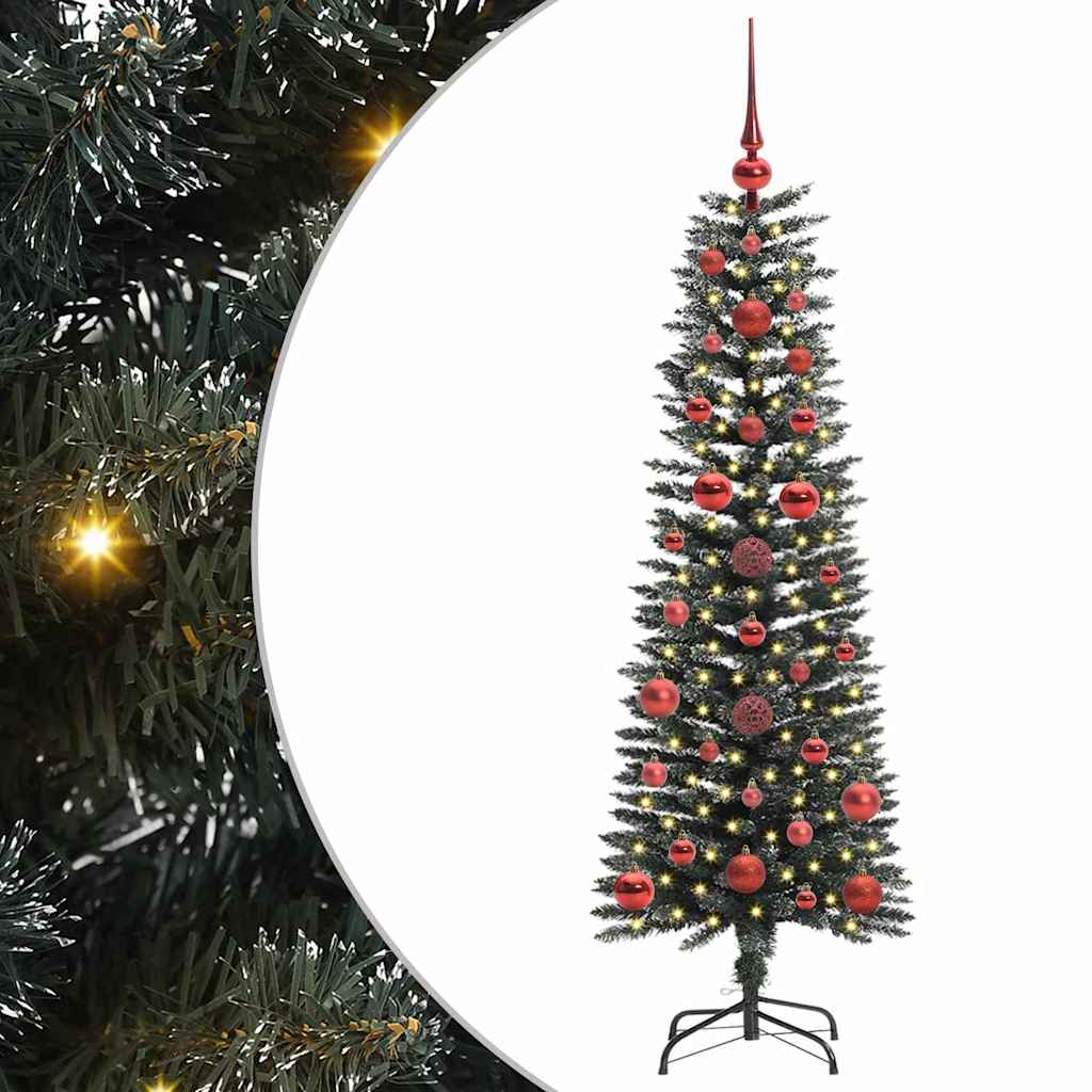 Sapin de Noël artificiel avec 150 LED Vert 40,5 x 40,5 x 120 cm - XIOS