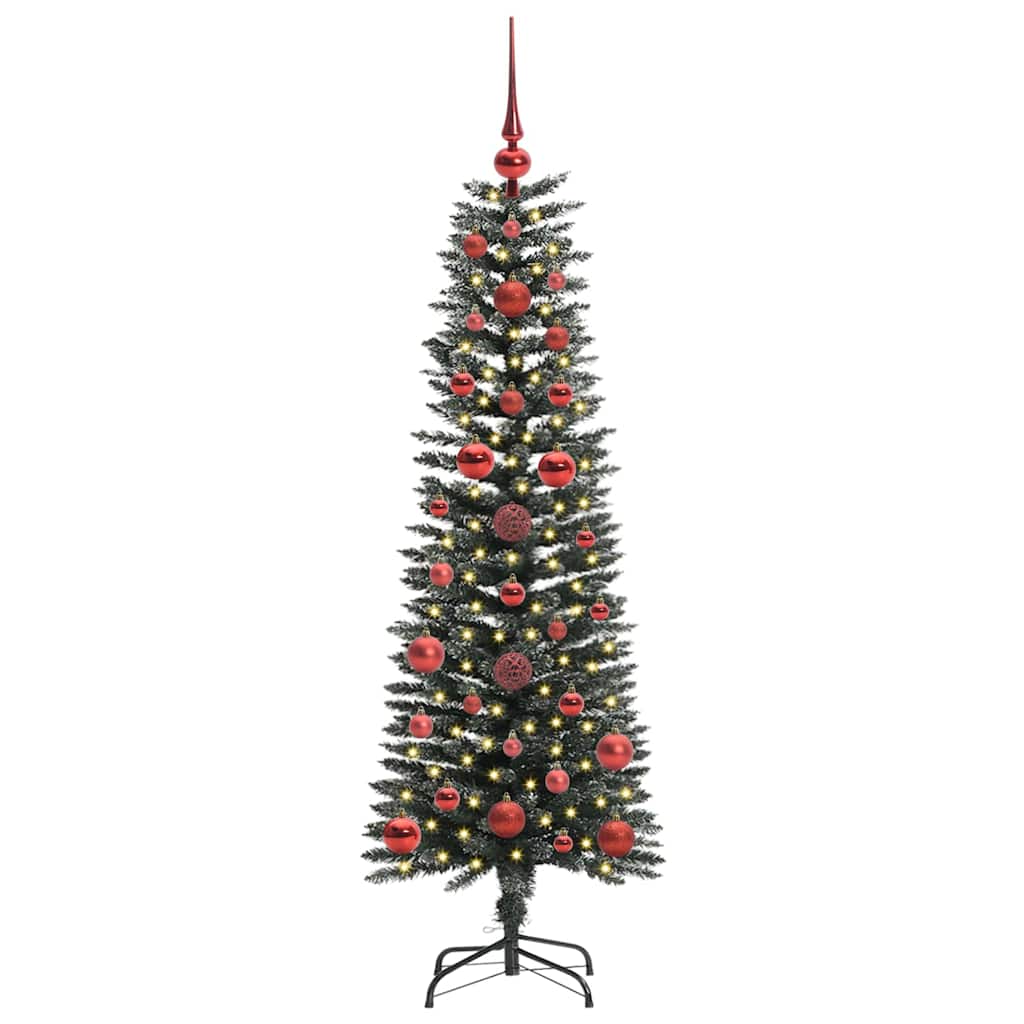 Sapin de Noël artificiel avec 150 LED Vert 40,5 x 40,5 x 120 cm - XIOS