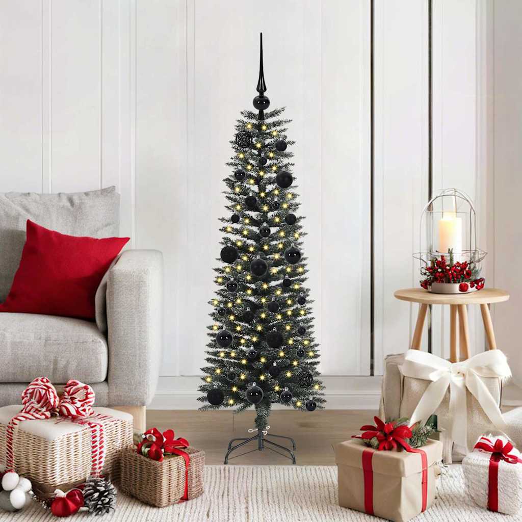 Sapin de Noël artificiel avec 150 LED Vert 40,5 x 40,5 x 120 cm - XIOS