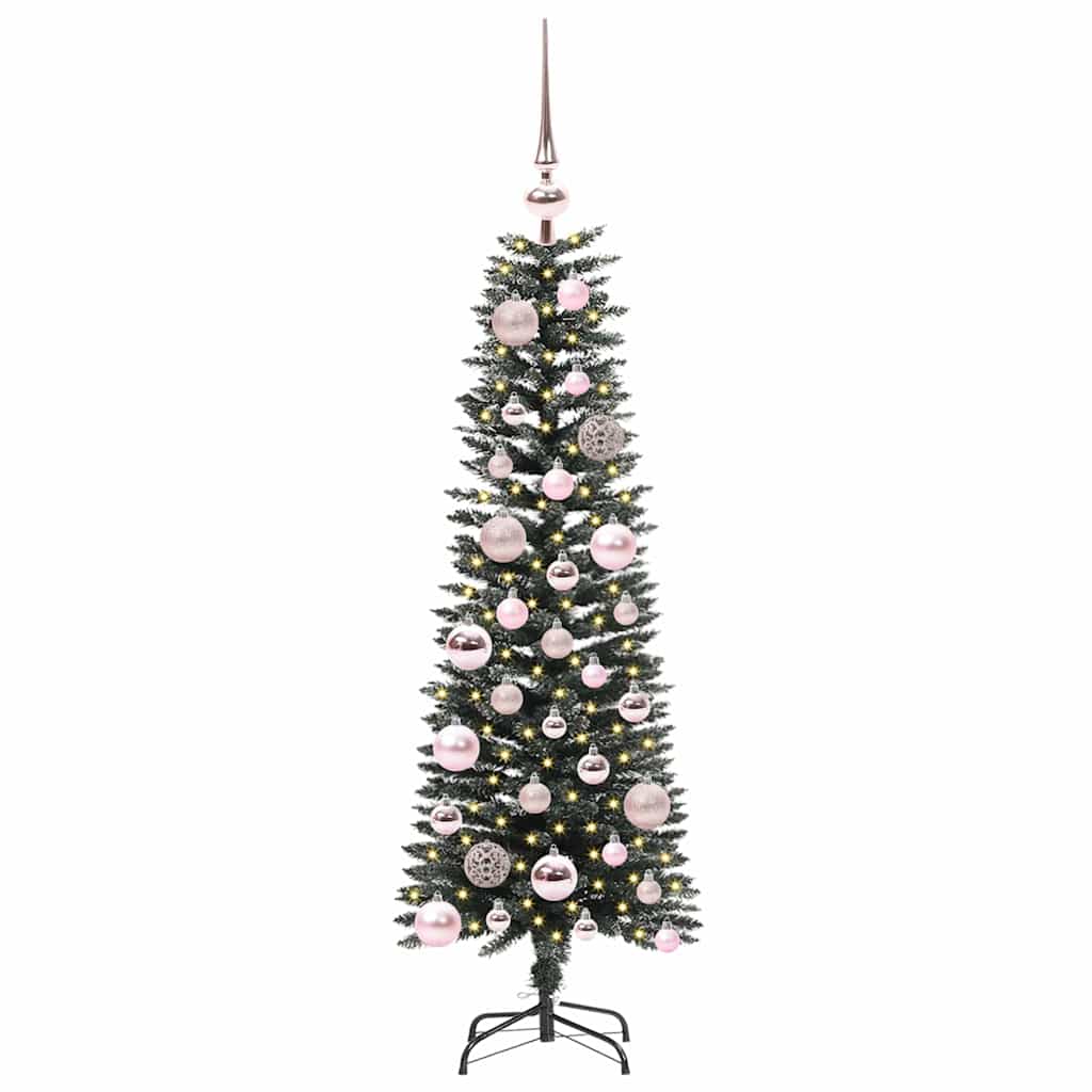 Sapin de Noël artificiel Vert 120 cm PVC, plastique et acier - XIOS