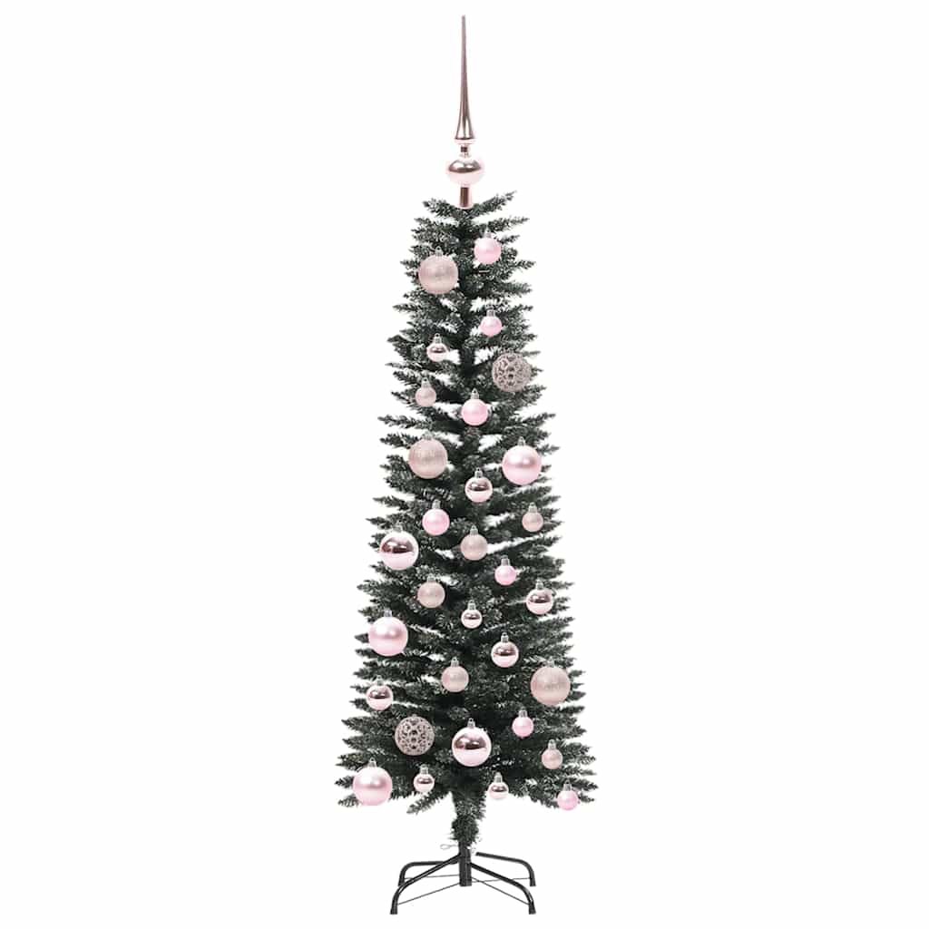 Sapin de Noël artificiel Vert 120 cm PVC, plastique et acier - XIOS