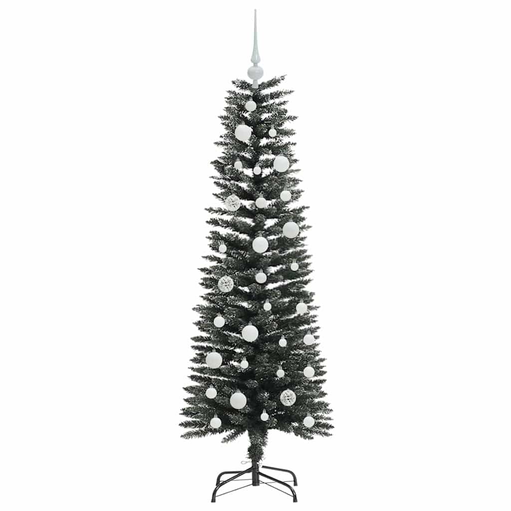 Sapin de Noël artificiel Vert 120 cm PVC, plastique et acier - XIOS
