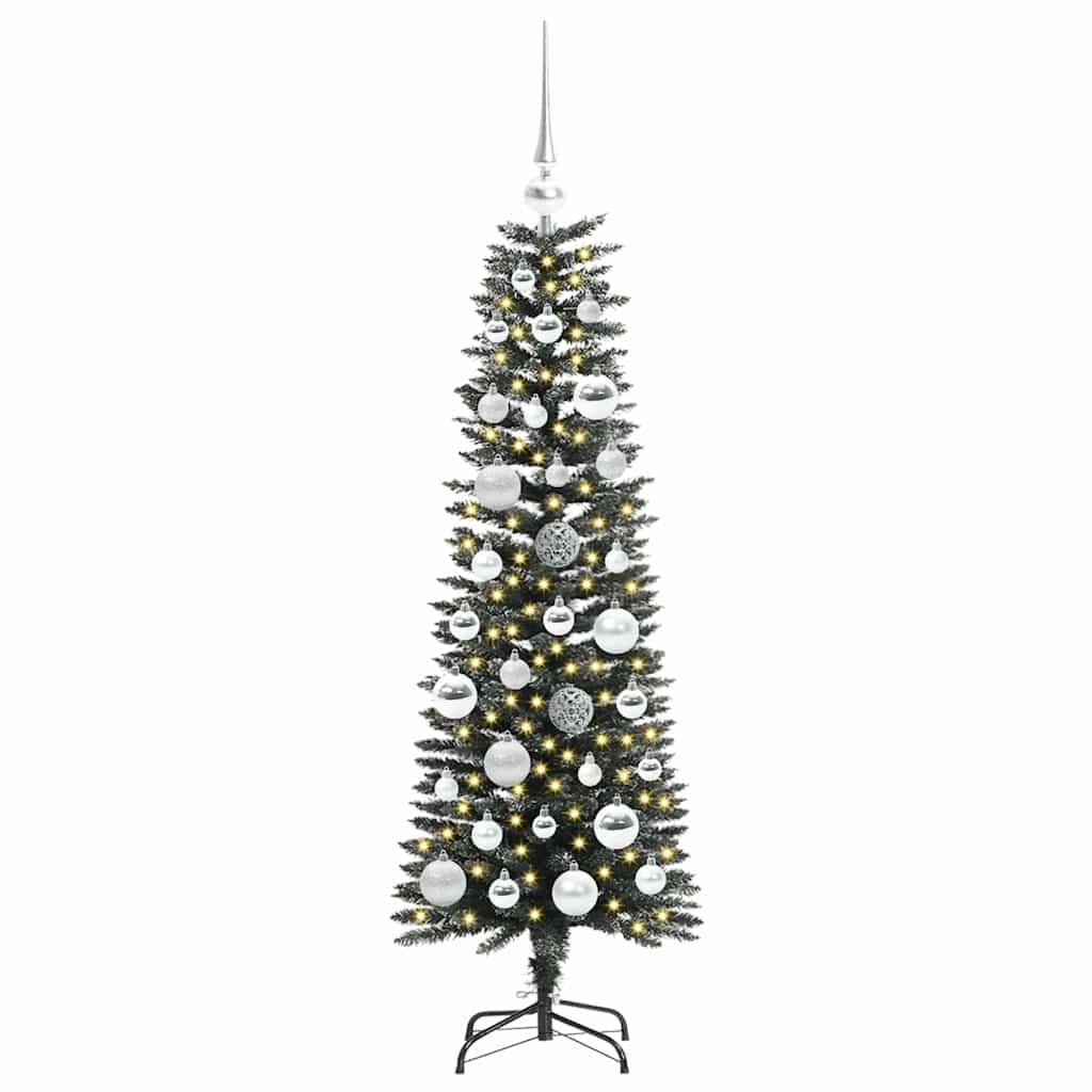 Sapin de Noël artificiel Vert 120 cm PVC, plastique et acier - XIOS