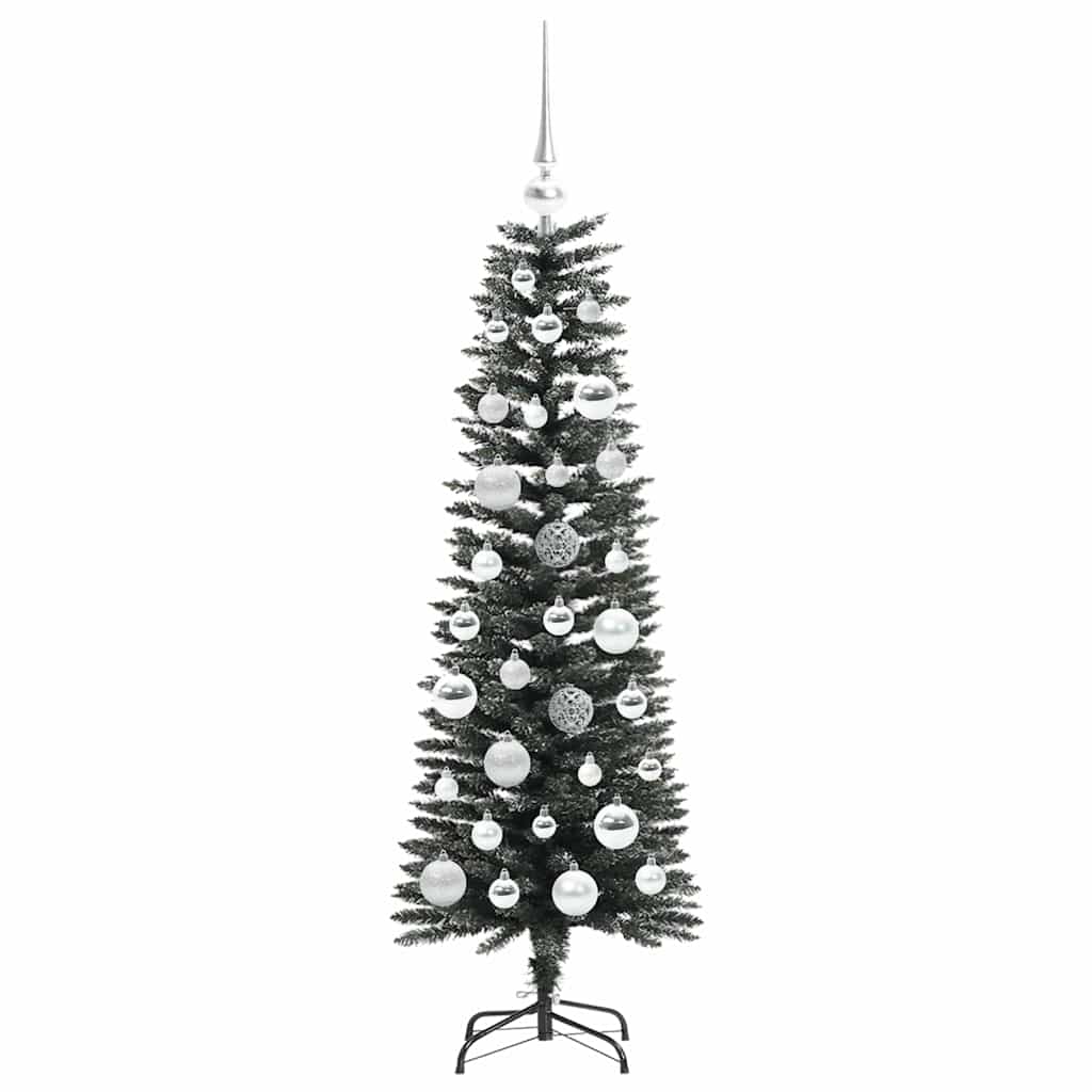 Sapin de Noël artificiel Vert 120 cm PVC, plastique et acier - XIOS