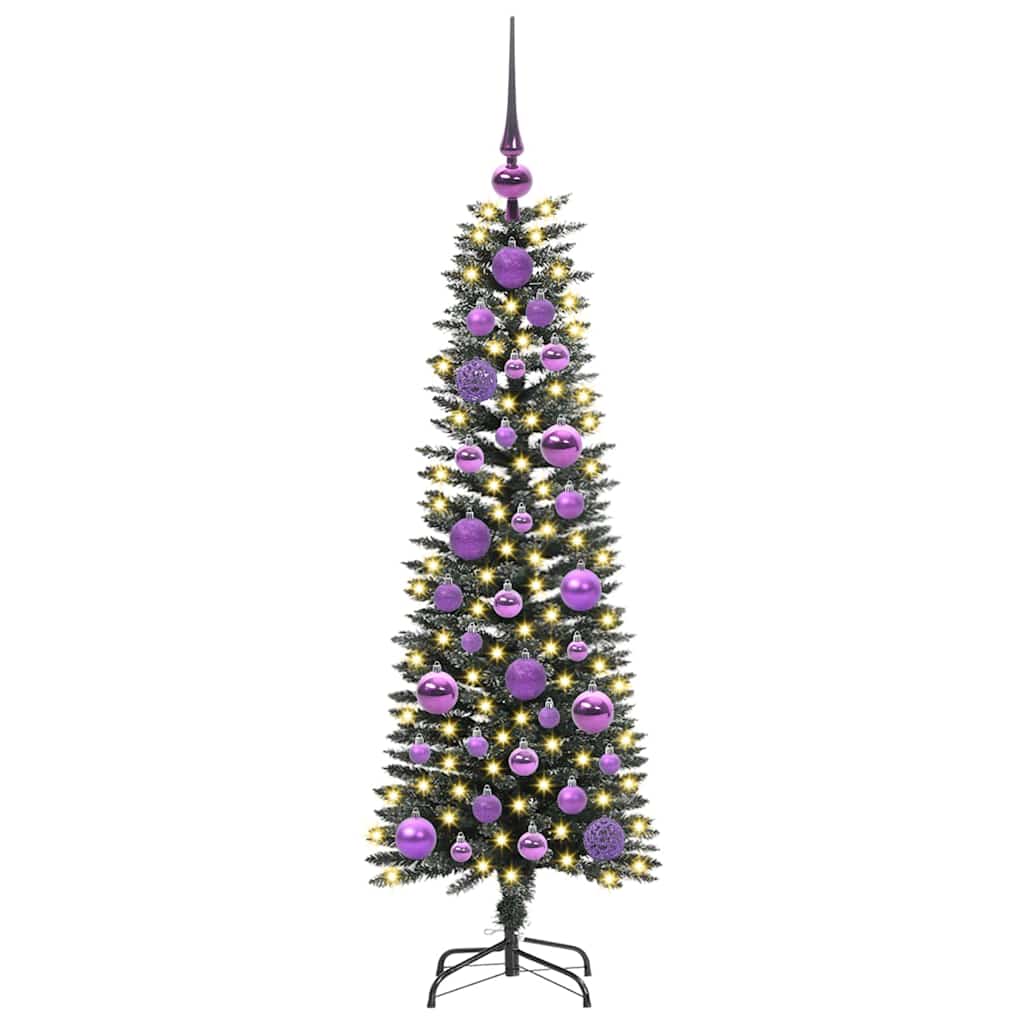Sapin de Noël artificiel Vert 120 cm PVC, plastique et acier - XIOS