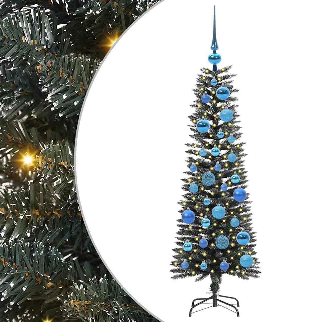 Sapin de Noël artificiel Vert 120 cm PVC, plastique et acier - XIOS