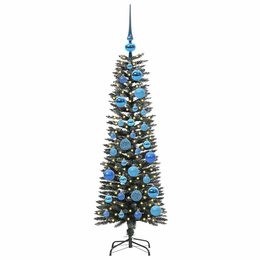 Sapin de Noël artificiel Vert 120 cm PVC, plastique et acier - XIOS