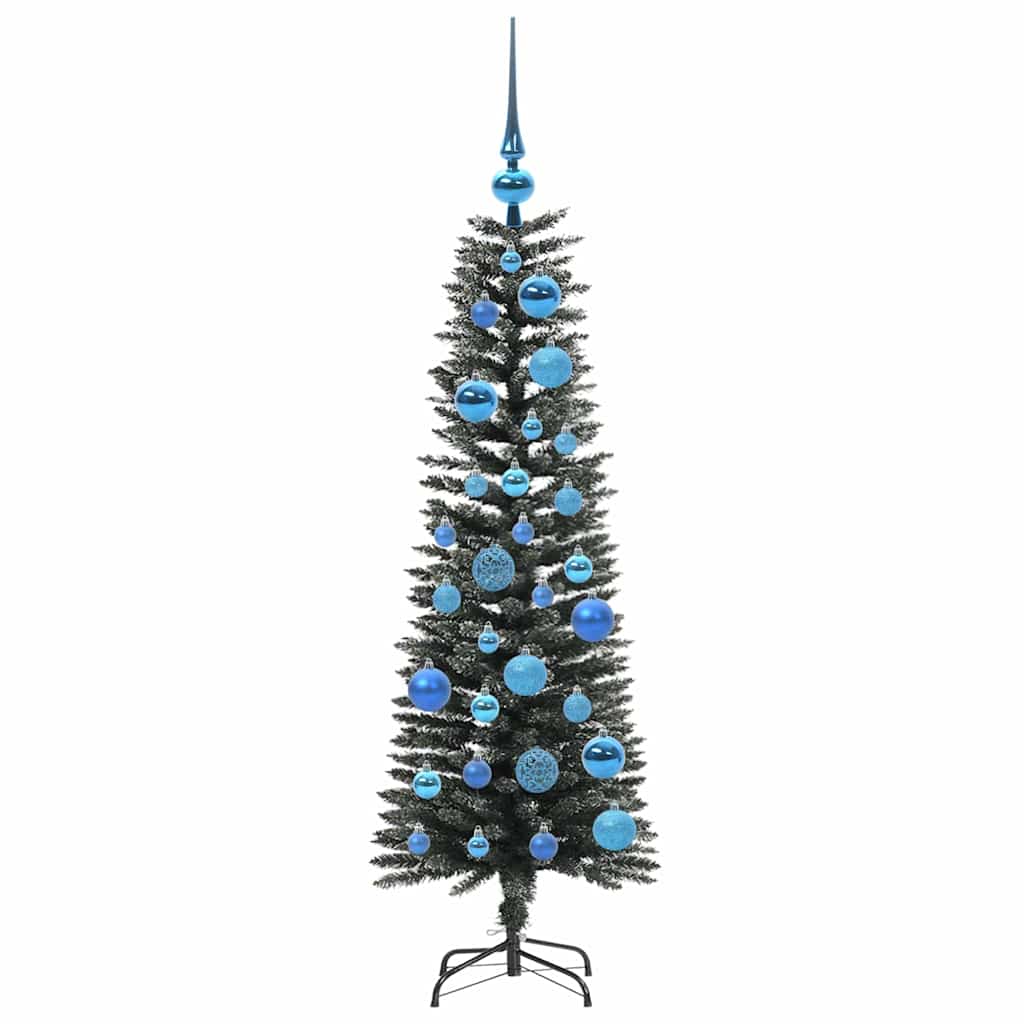 Sapin de Noël artificiel Vert 120 cm PVC, plastique et acier - XIOS