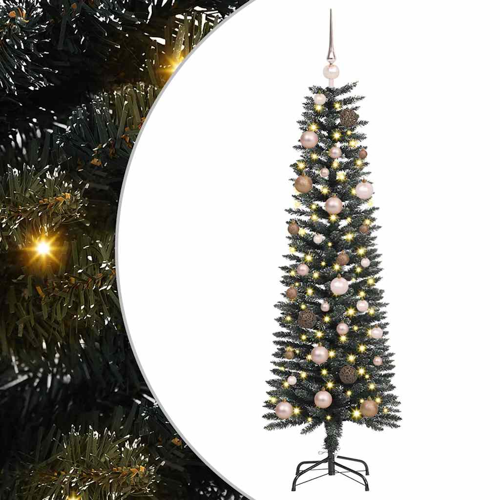 Sapin de Noël artificiel Vert 150 cm PVC, plastique et acier - XIOS
