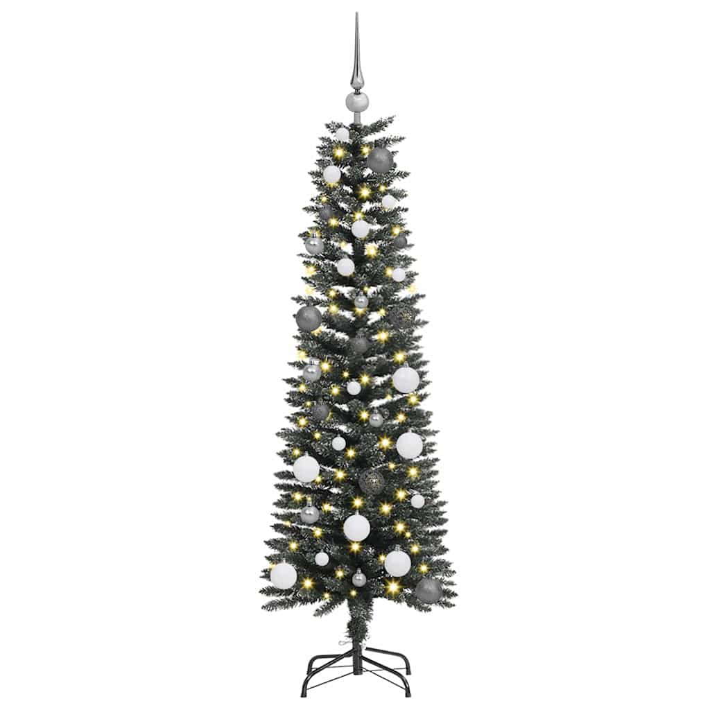 Sapin de Noël artificiel avec 150 LED Vert 43 x 43 x 150 cm - XIOS