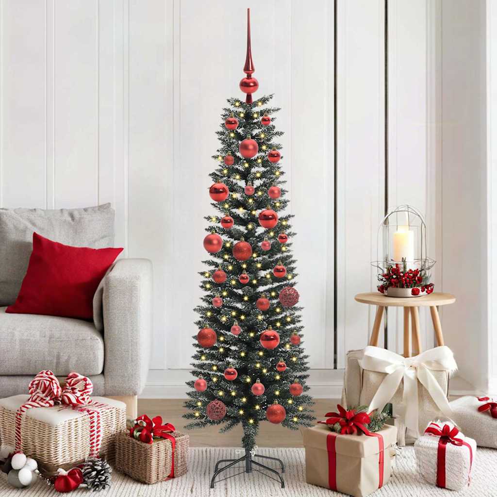 Sapin de Noël artificiel avec 150 LED Vert 43 x 43 x 150 cm - XIOS
