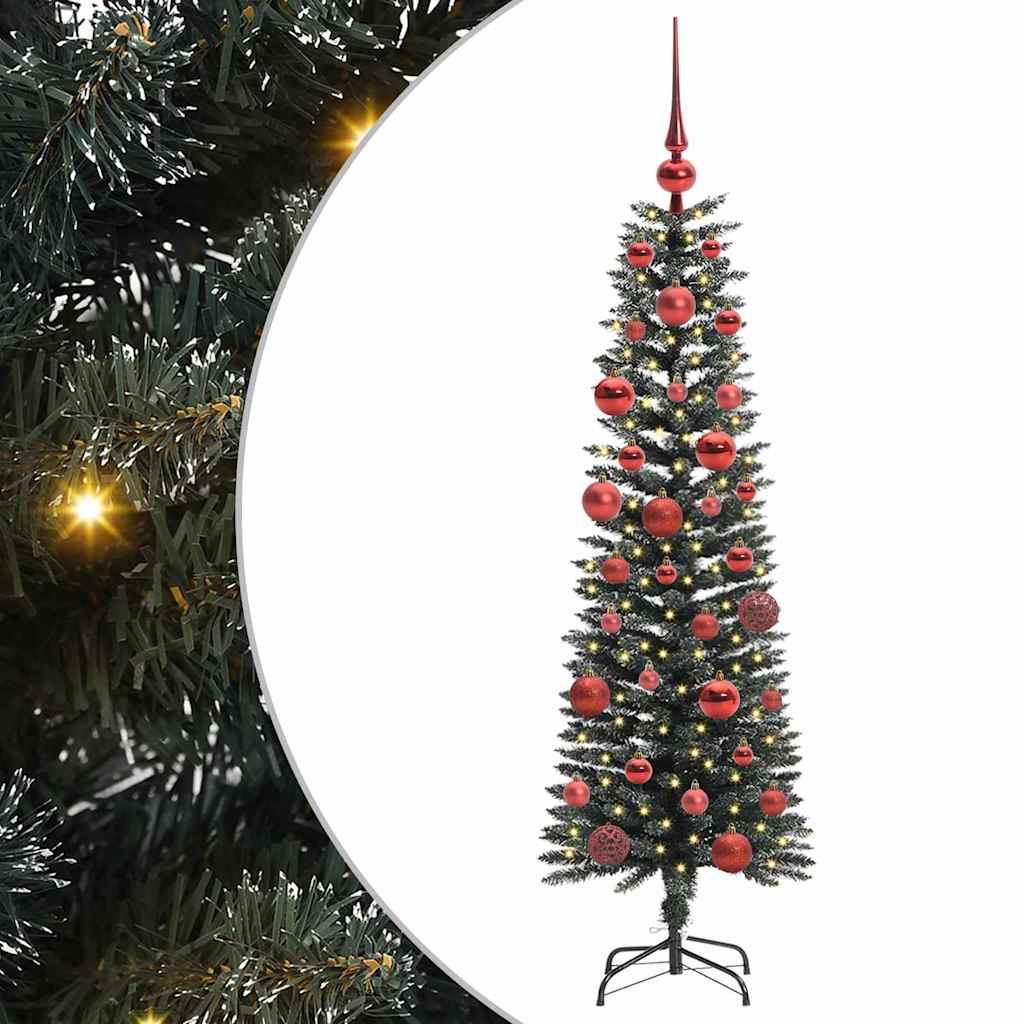 Sapin de Noël artificiel avec 150 LED Vert 43 x 43 x 150 cm - XIOS