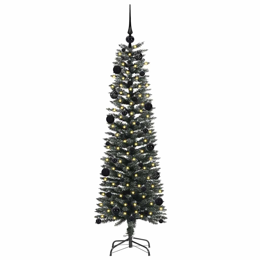 Sapin de Noël artificiel Vert 150 cm PVC, plastique et acier - XIOS