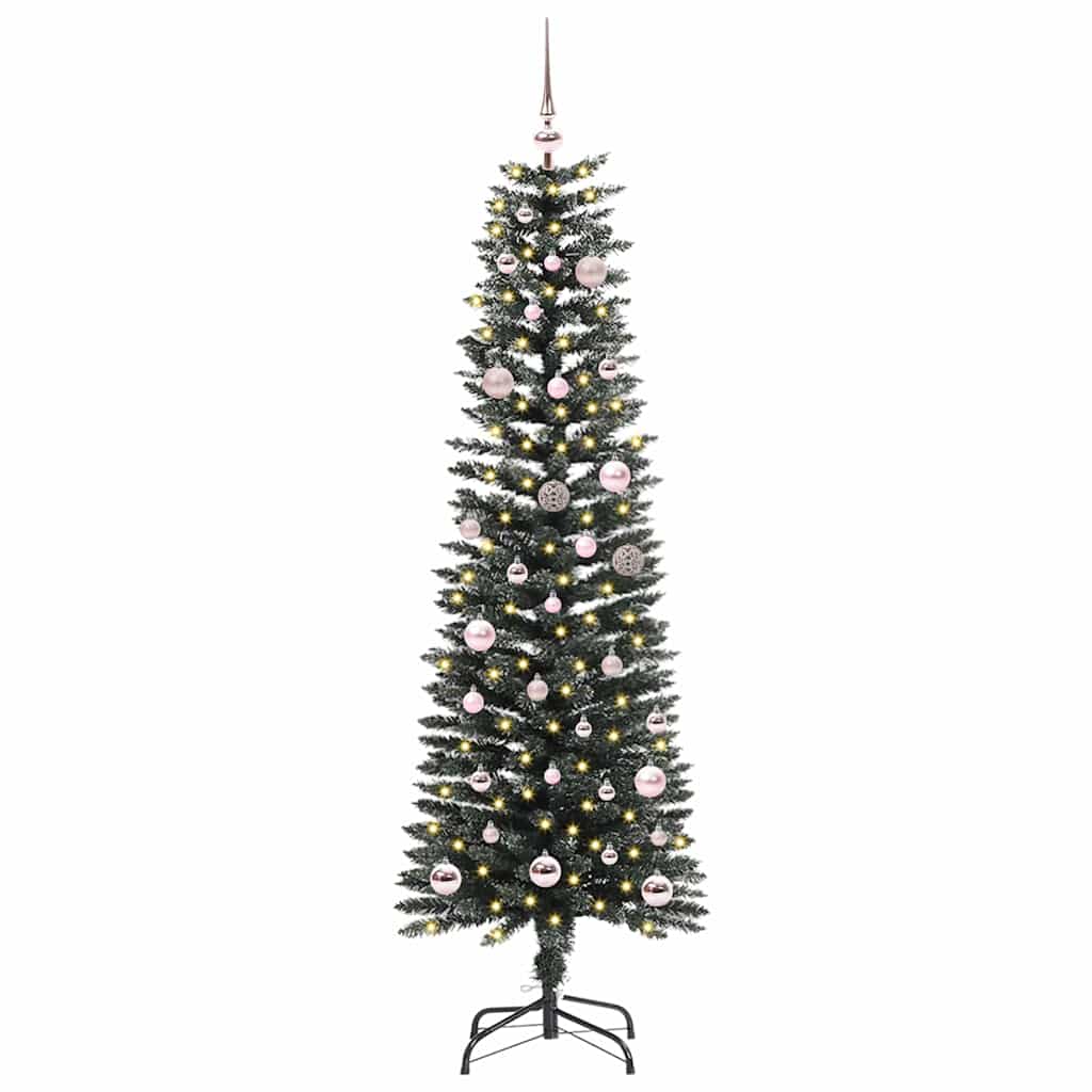 Sapin de Noël artificiel Vert 150 cm PVC, plastique et acier - XIOS