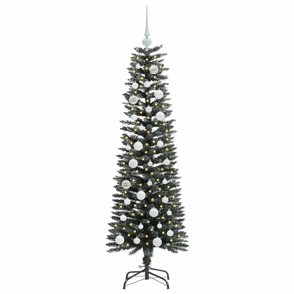 Sapin de Noël artificiel avec 150 LED Vert 43 x 43 x 150 cm - XIOS