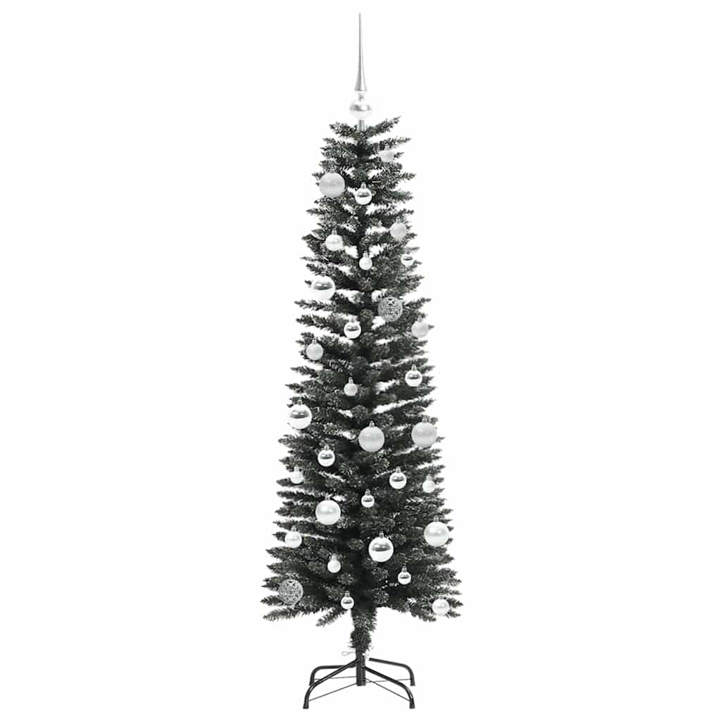 Sapin de Noël artificiel Vert 150 cm PVC, plastique et acier - XIOS