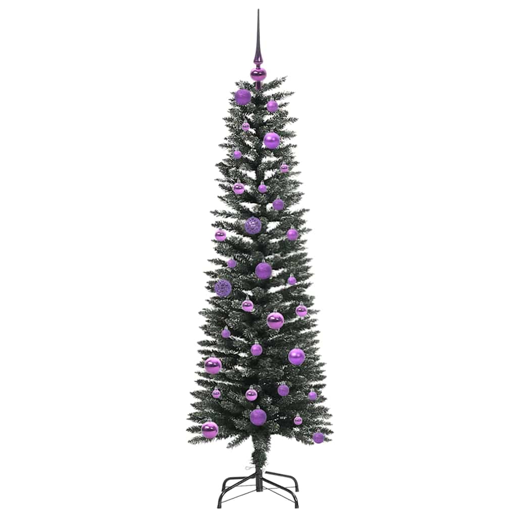 Sapin de Noël artificiel Vert 150 cm PVC, plastique et acier - XIOS