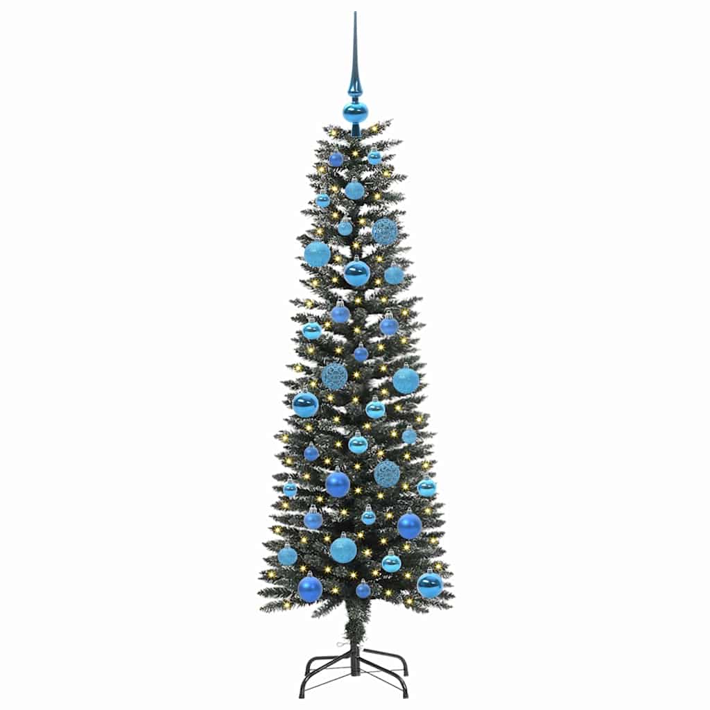 Sapin de Noël artificiel Vert 150 cm PVC, plastique et acier - XIOS