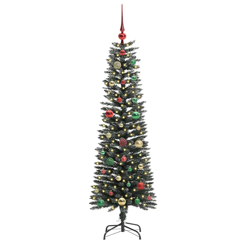 Sapin de Noël artificiel Vert 150 cm PVC, plastique et acier - XIOS