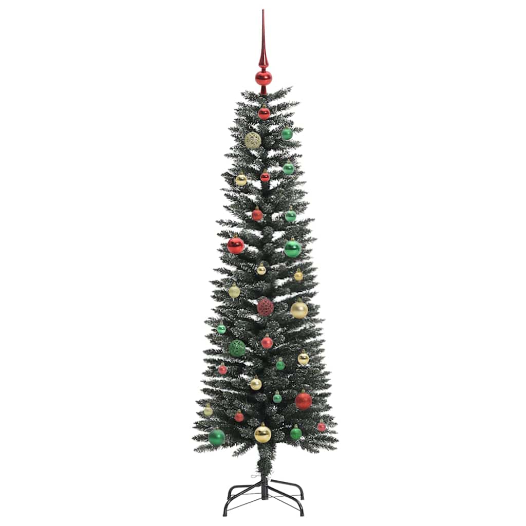 Sapin de Noël artificiel Vert 150 cm PVC, plastique et acier - XIOS