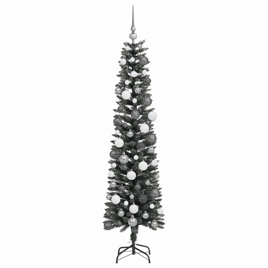Sapin de Noël artificiel Vert 180 cm PVC, plastique et acier - XIOS