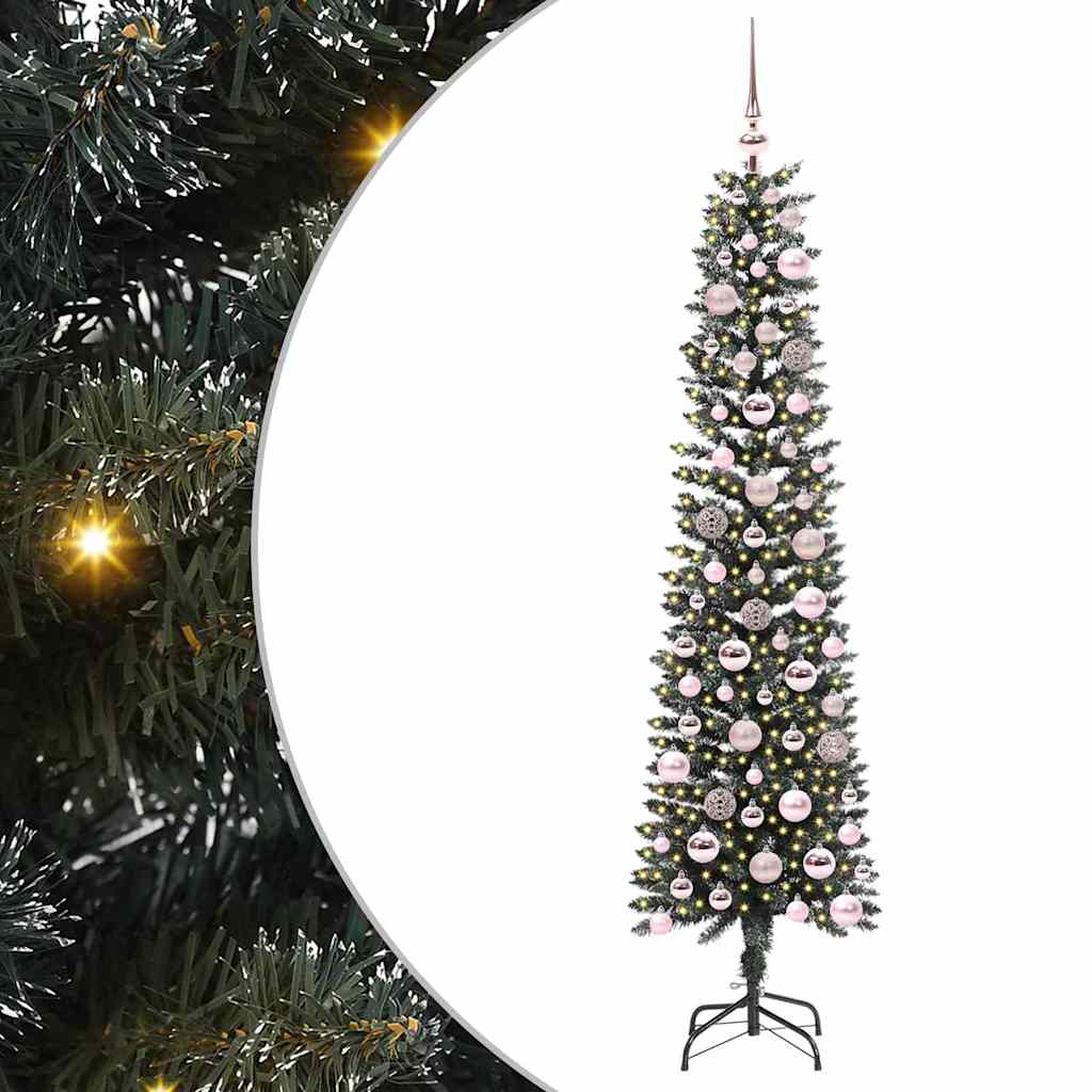 Sapin de Noël artificiel avec 300 LED Vert 50.5 x 50.5 x 180 cm - XIOS