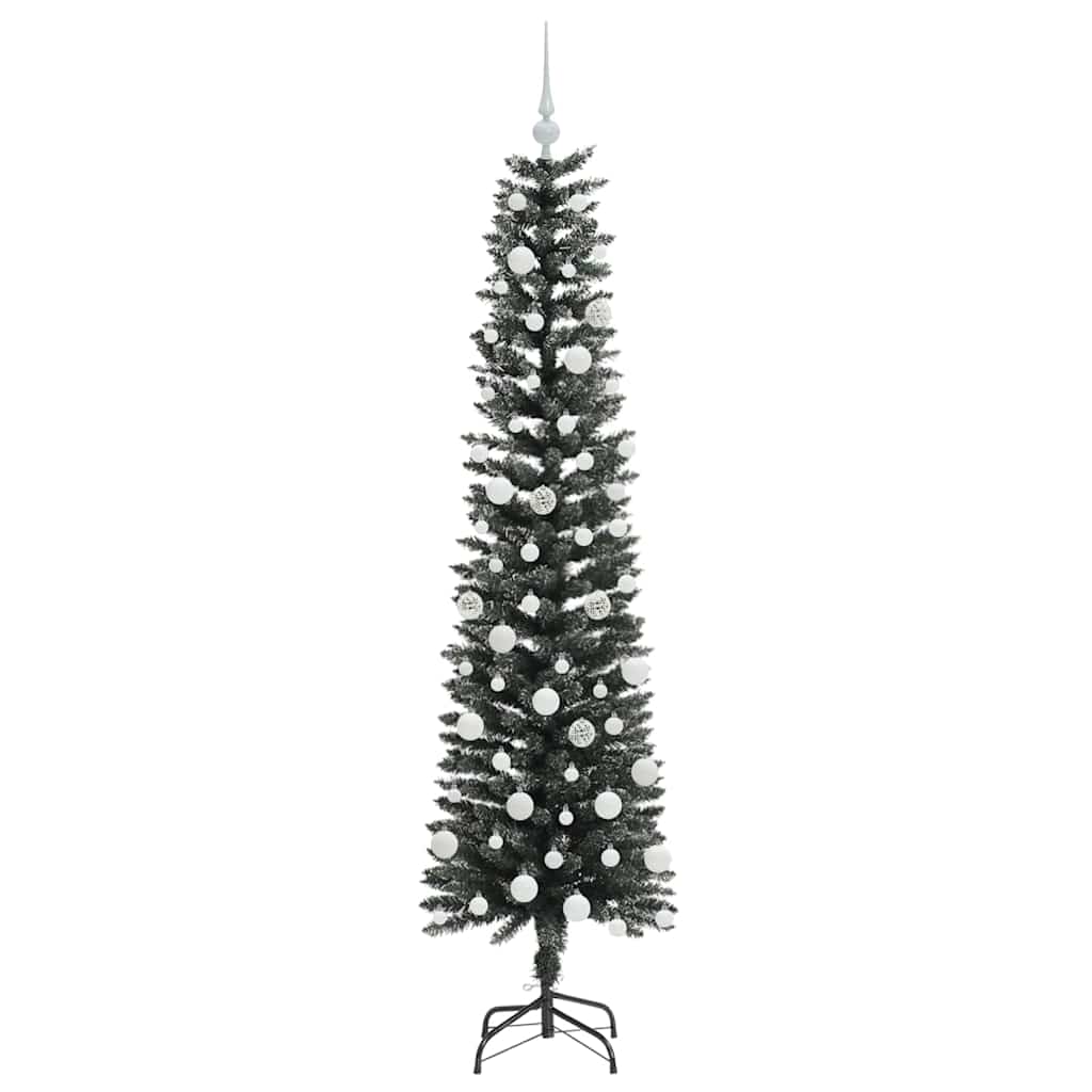 Sapin de Noël artificiel Vert 180 cm PVC, plastique et acier - XIOS