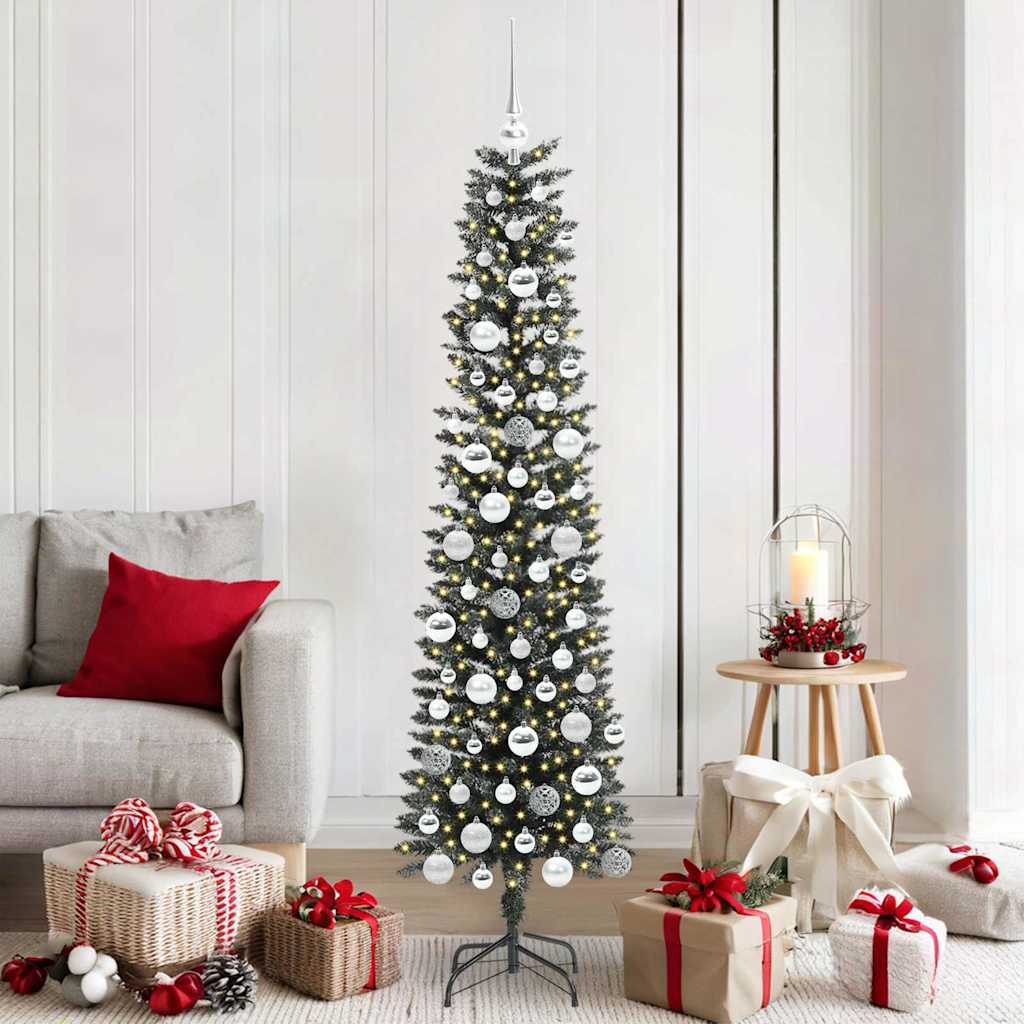 Sapin de Noël artificiel avec 300 LED Vert 50.5 x 50.5 x 180 cm - XIOS