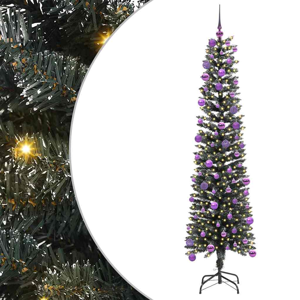 Sapin de Noël artificiel avec 300 LED Vert 50.5 x 50.5 x 180 cm - XIOS