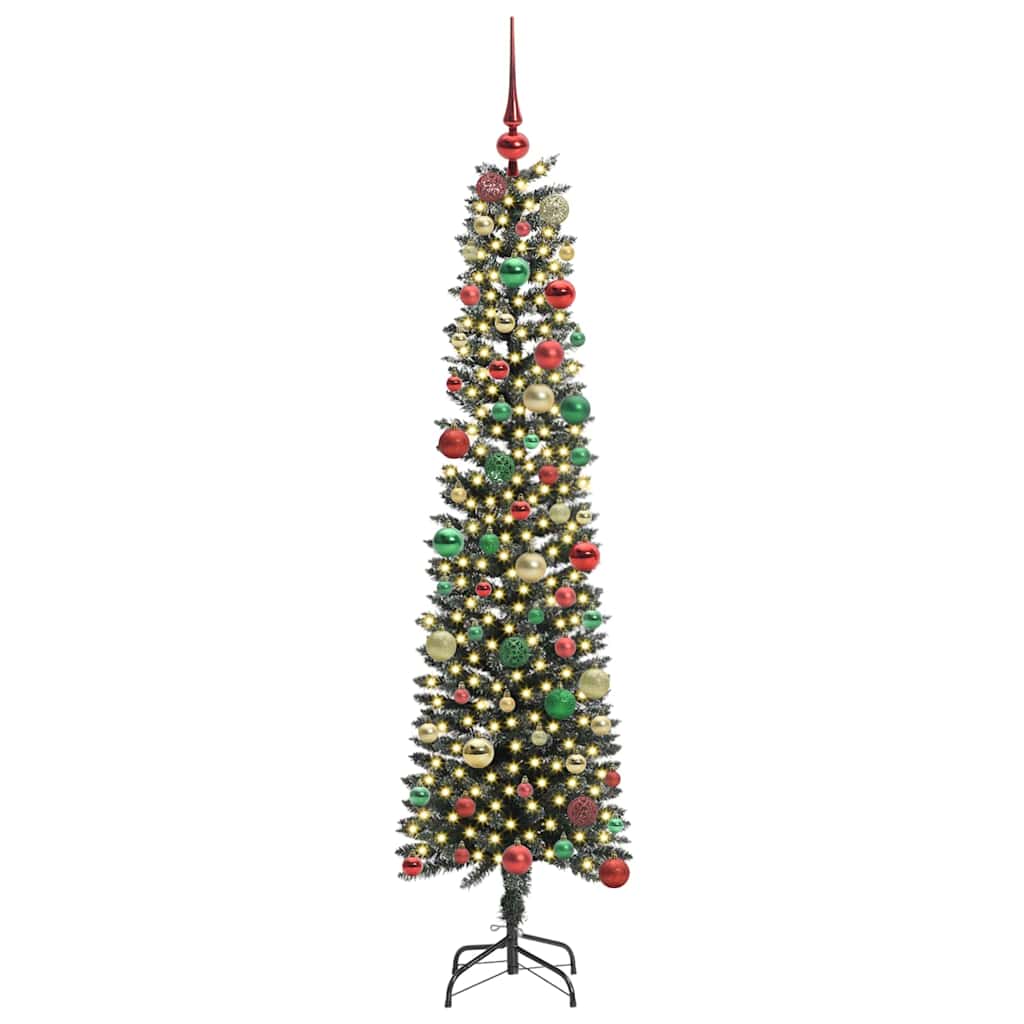 Sapin de Noël artificiel avec 300 LED Vert 50.5 x 50.5 x 180 cm - XIOS